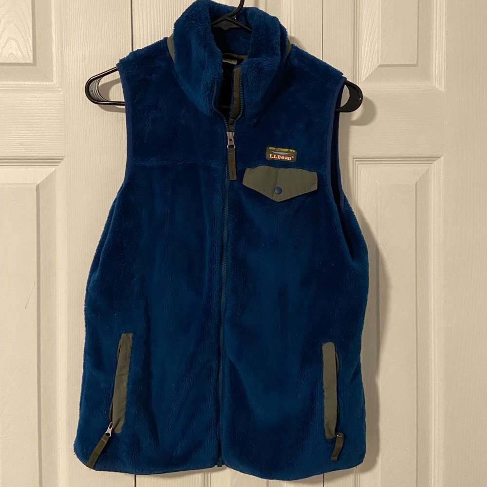 LL Bean hi/pile vest